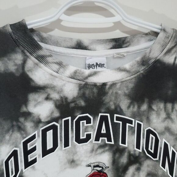 Harry potter small black and grey long sleeve crewneck sweater - Picture 4 of 8